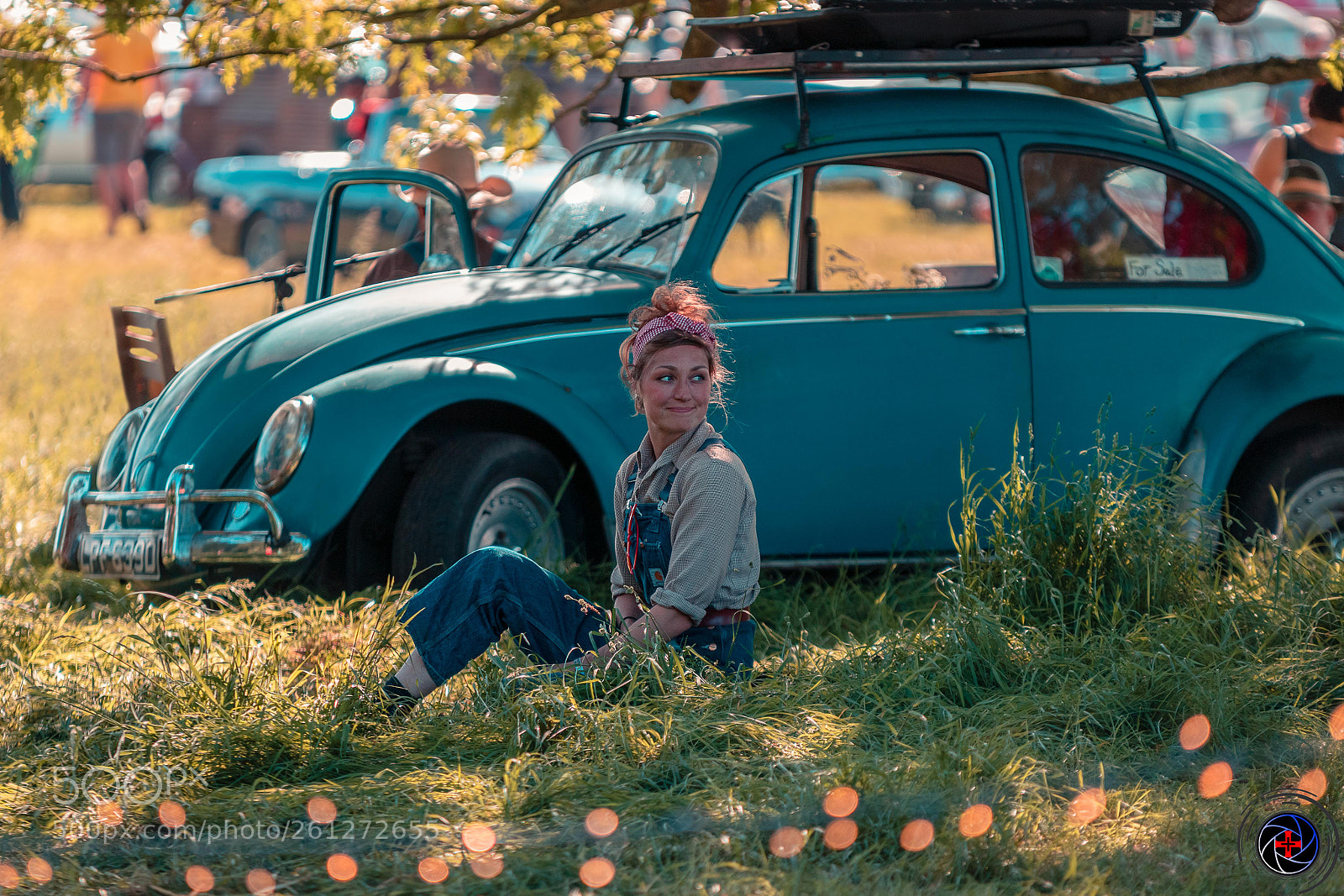Canon EOS 7D Mark II sample photo. Lady and the beetle photography