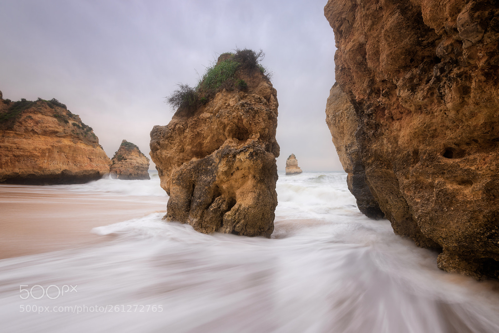 Nikon D610 sample photo. Algarve seascape photography