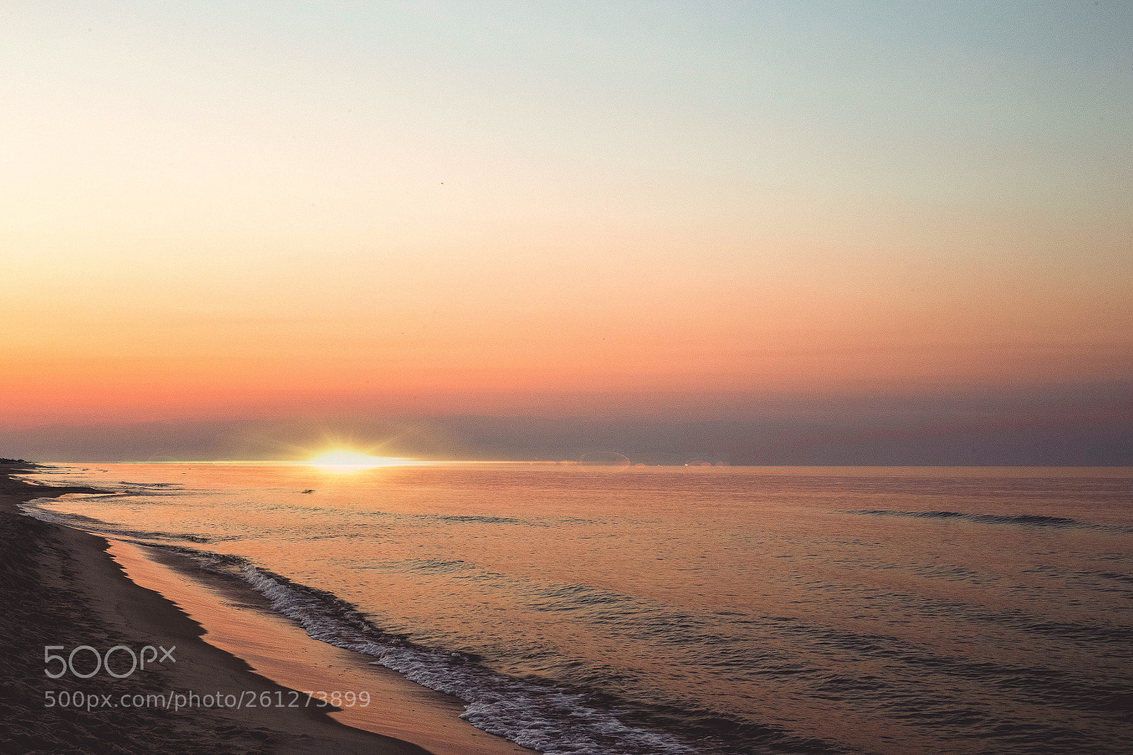 Canon EOS 6D sample photo. Gulf side sunrise photography