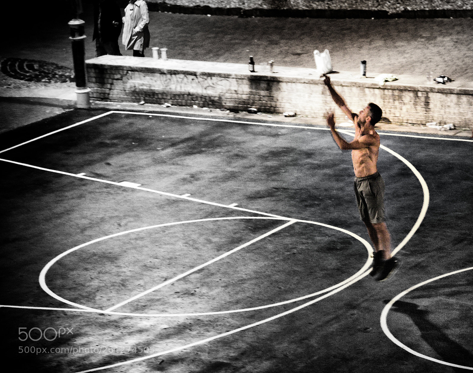 Nikon D810 sample photo. Basketball game brighton seafront photography