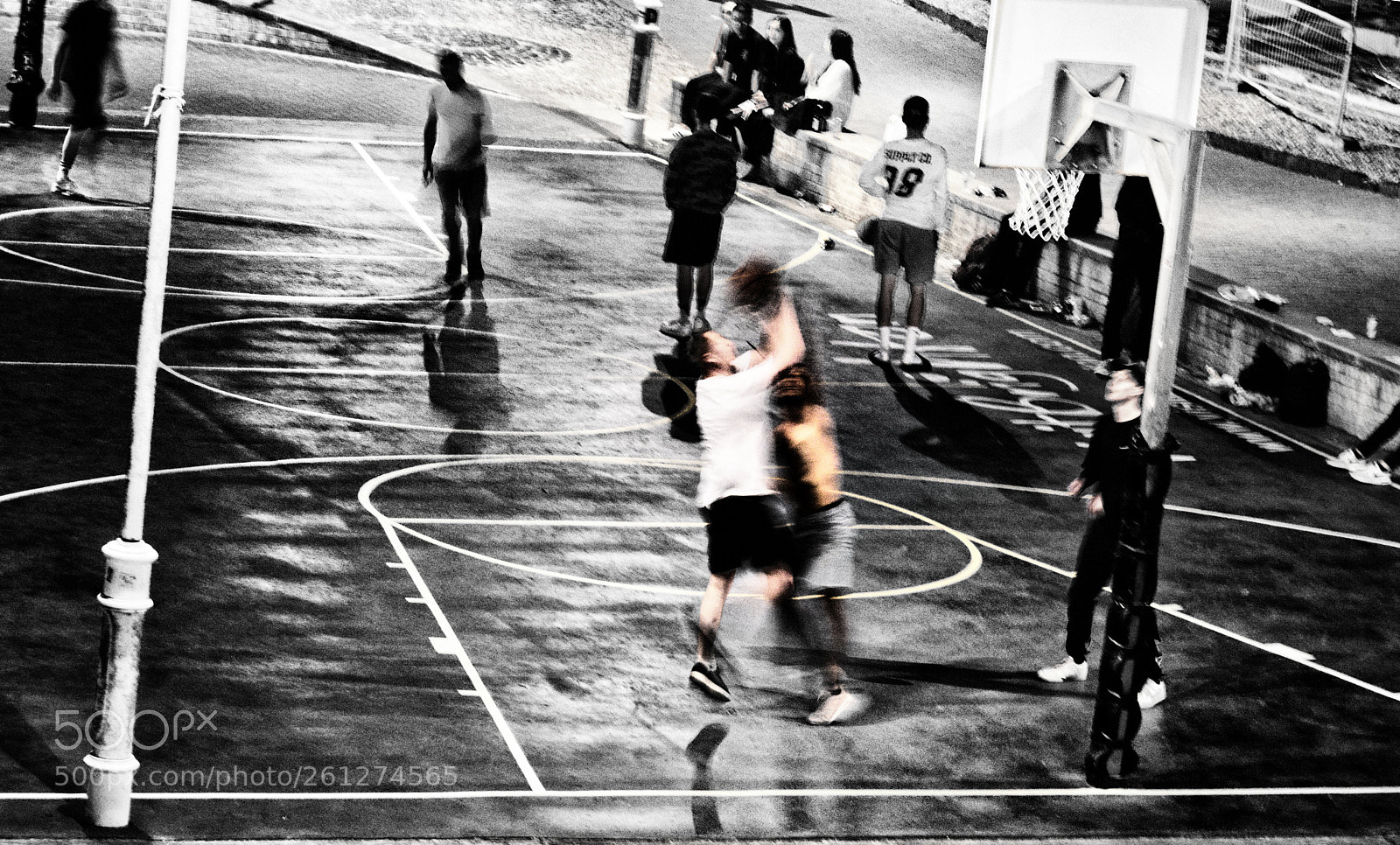 Nikon D810 sample photo. Basketball game brighton seafront photography