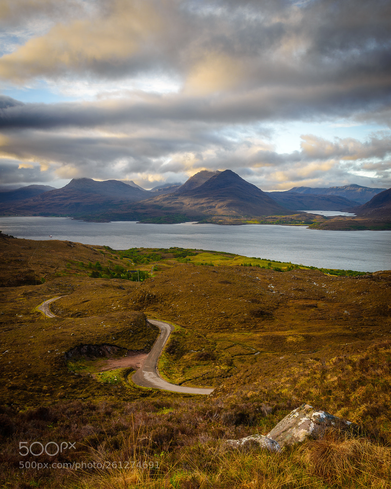 Nikon D610 sample photo. The road to diabaig photography