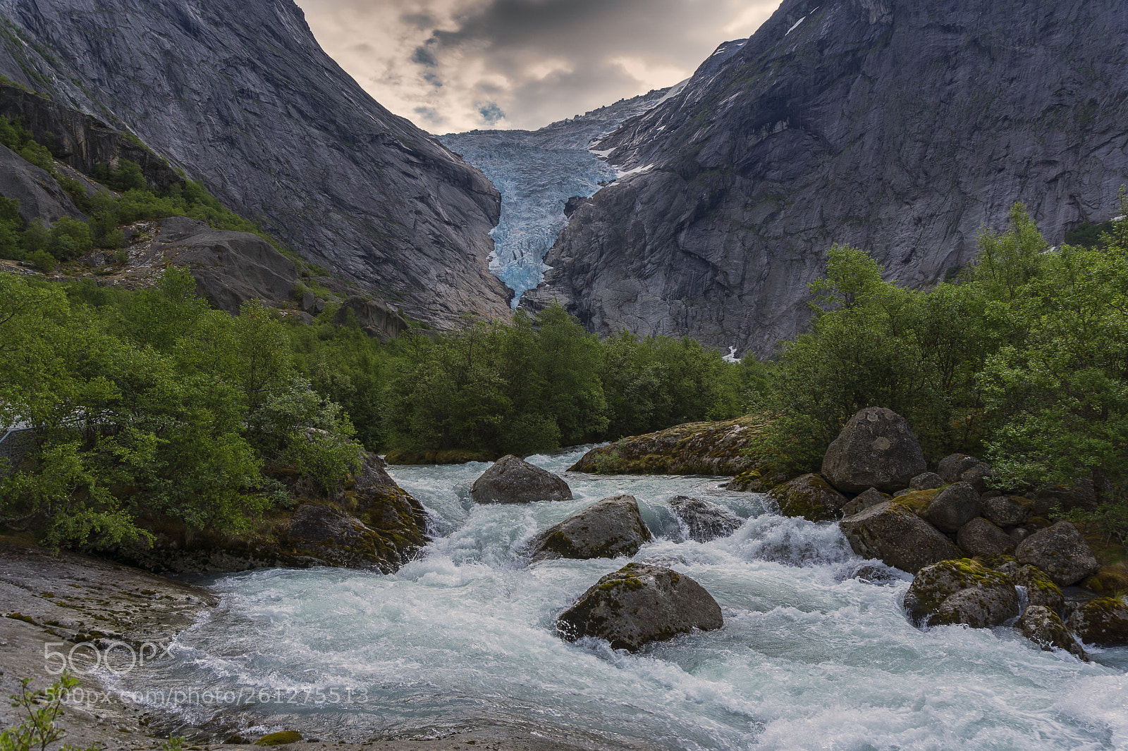 Sony a6000 sample photo. Glaciar briksdal photography