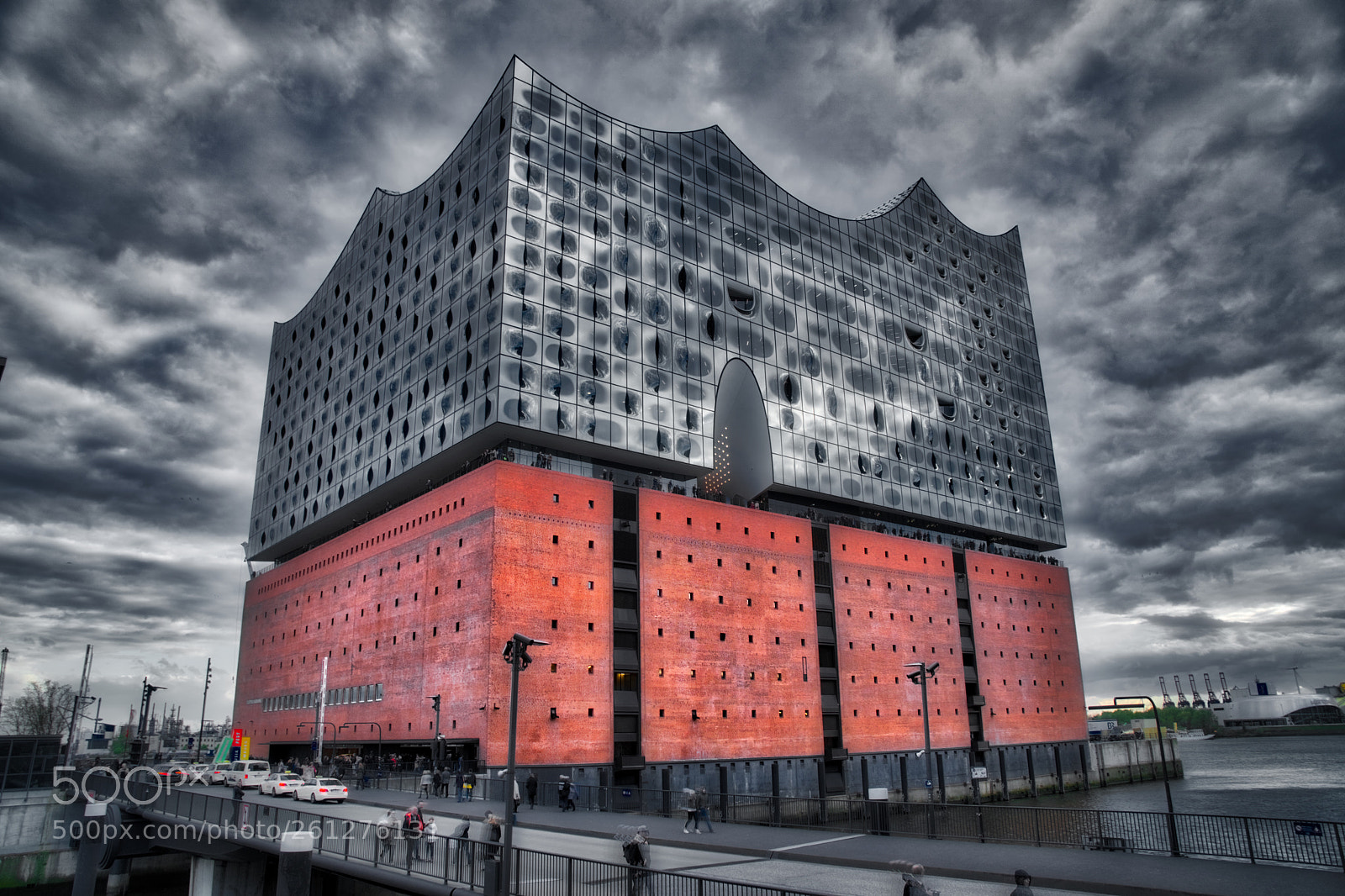 Sony a6300 sample photo. Elbphilharmonie photography