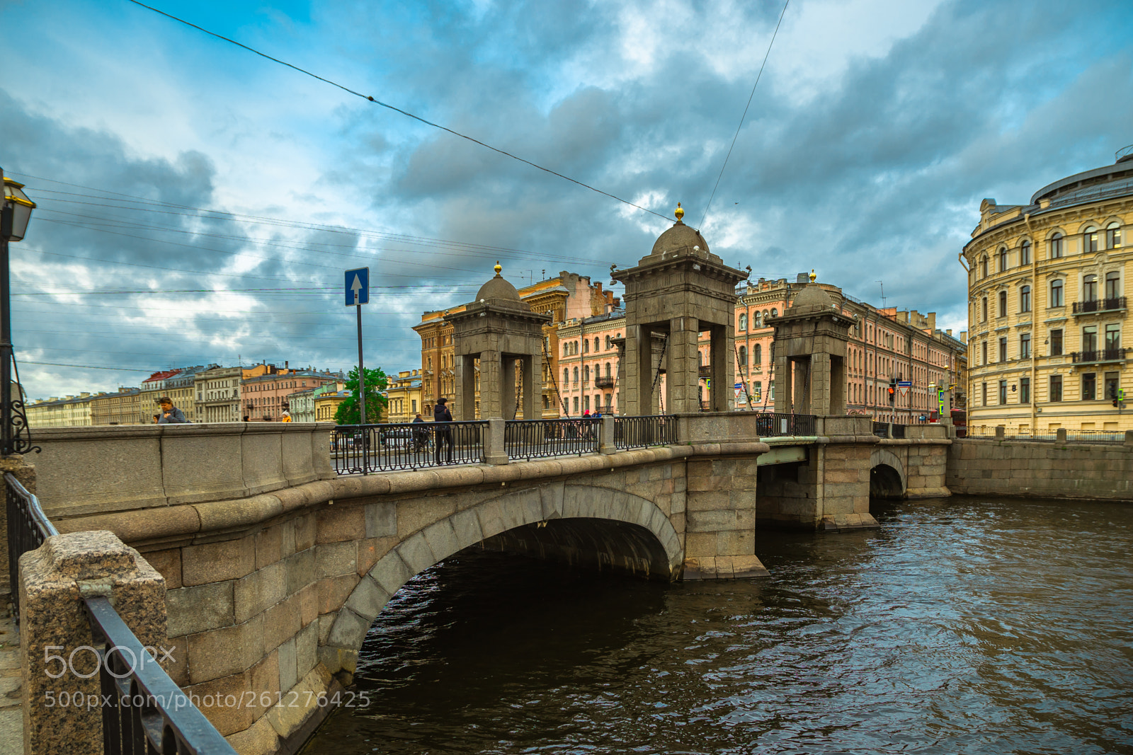 Sony a7 sample photo. Lomonosov bridge, st. petersburg photography