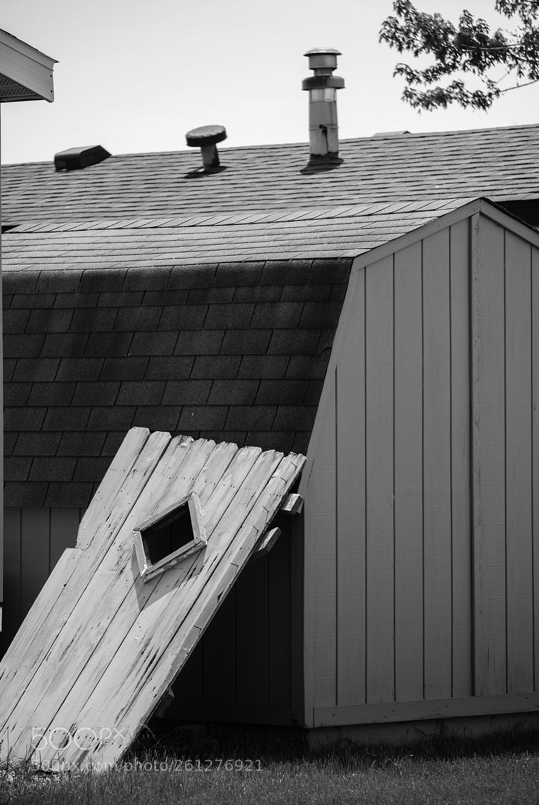 Nikon D3000 sample photo. Old shed photography