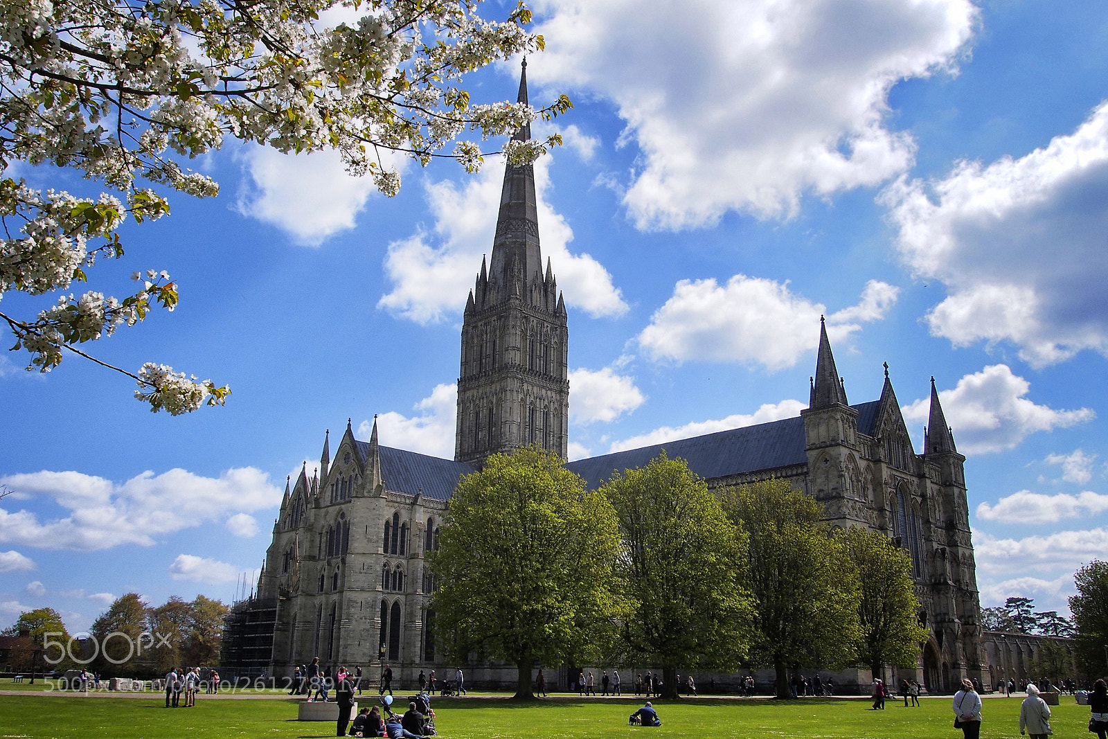 Olympus OM-D E-M5 sample photo. Salisbury cathedral photography