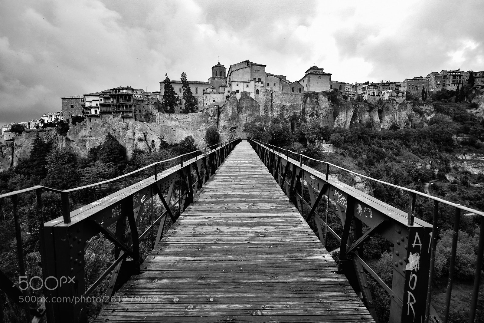 Nikon D5500 sample photo. Cuenca bridge photography