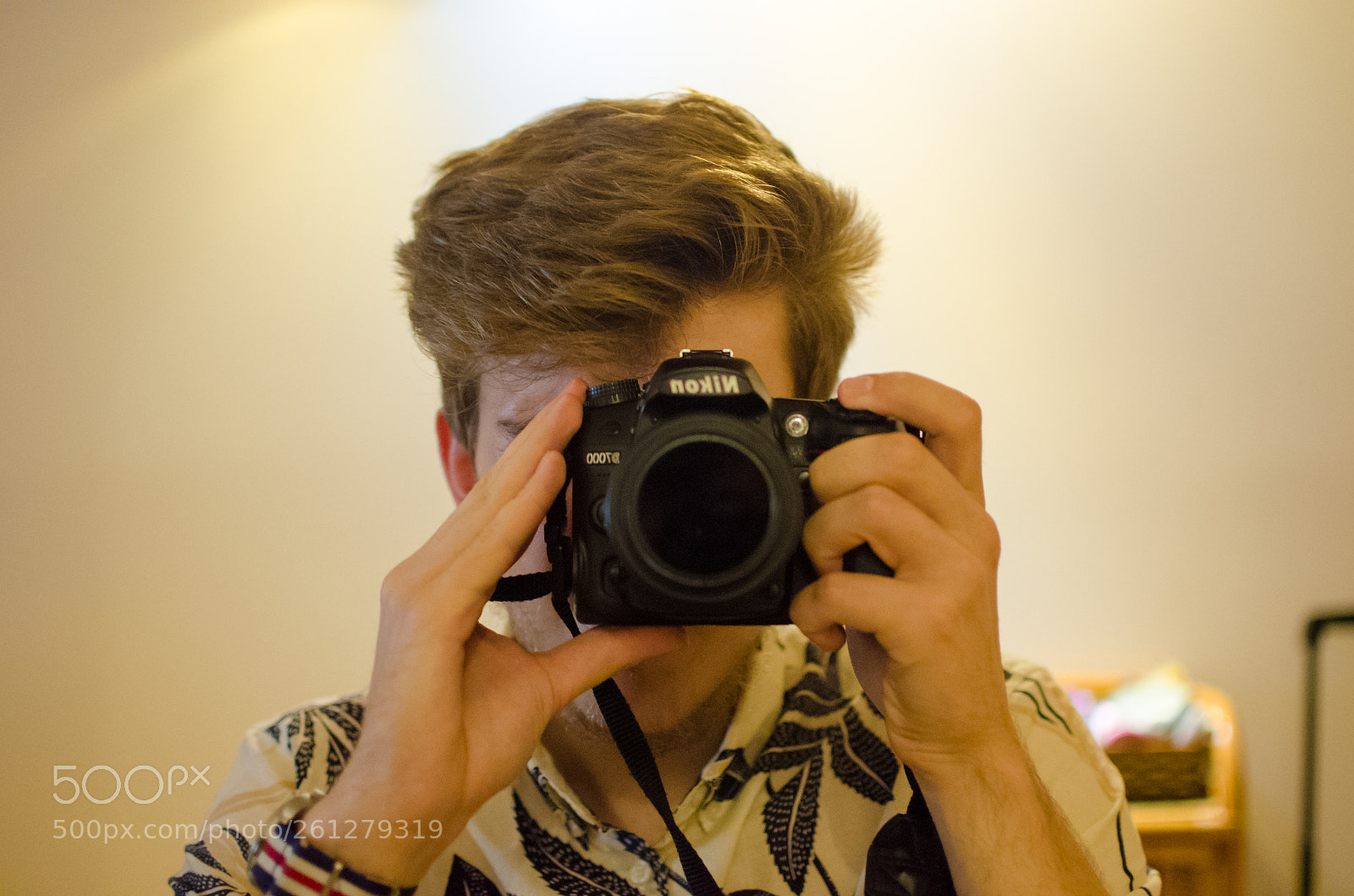 Nikon D7000 sample photo. Really bad autoportrait photography