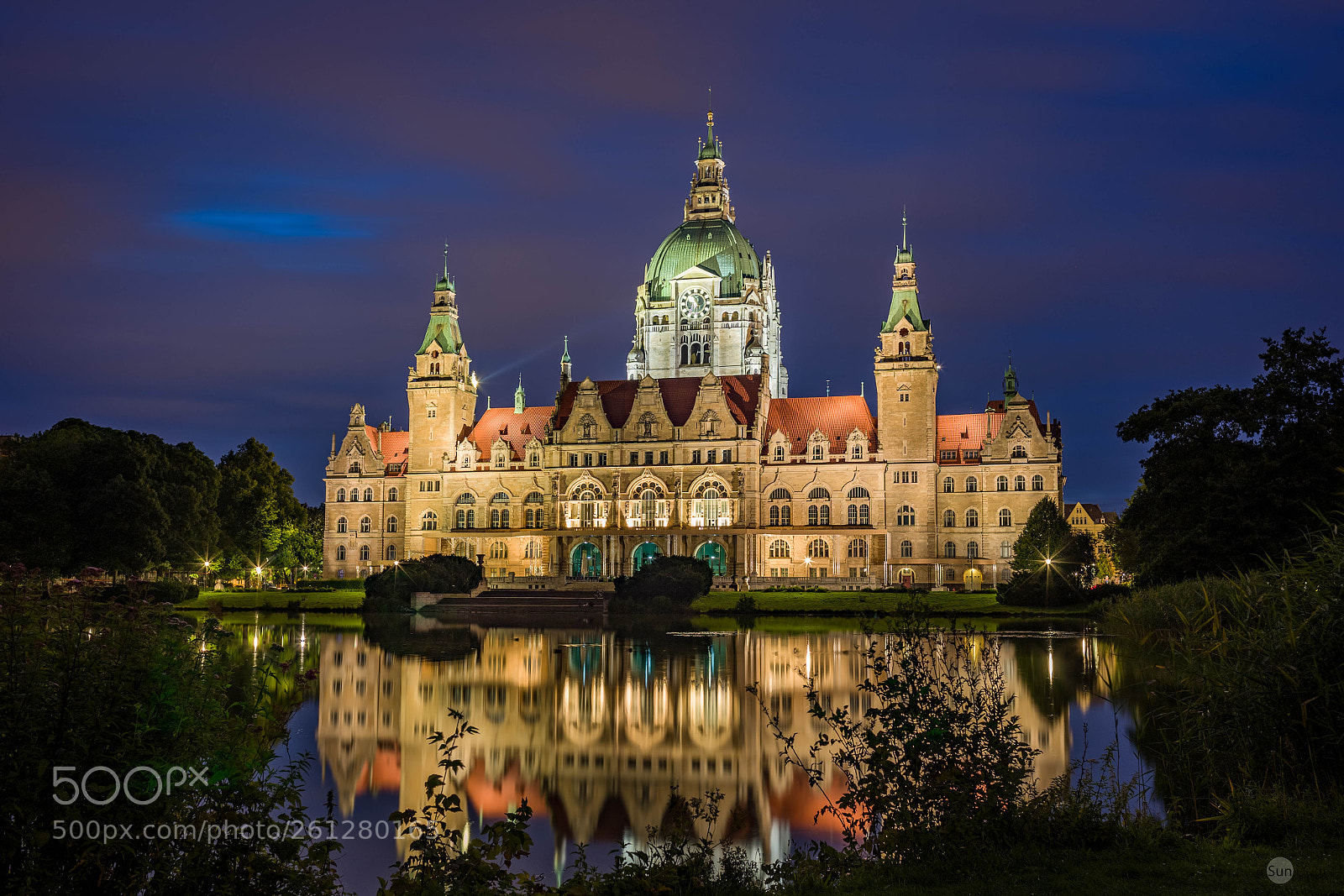 Canon EOS 6D sample photo. Hannover city hall photography