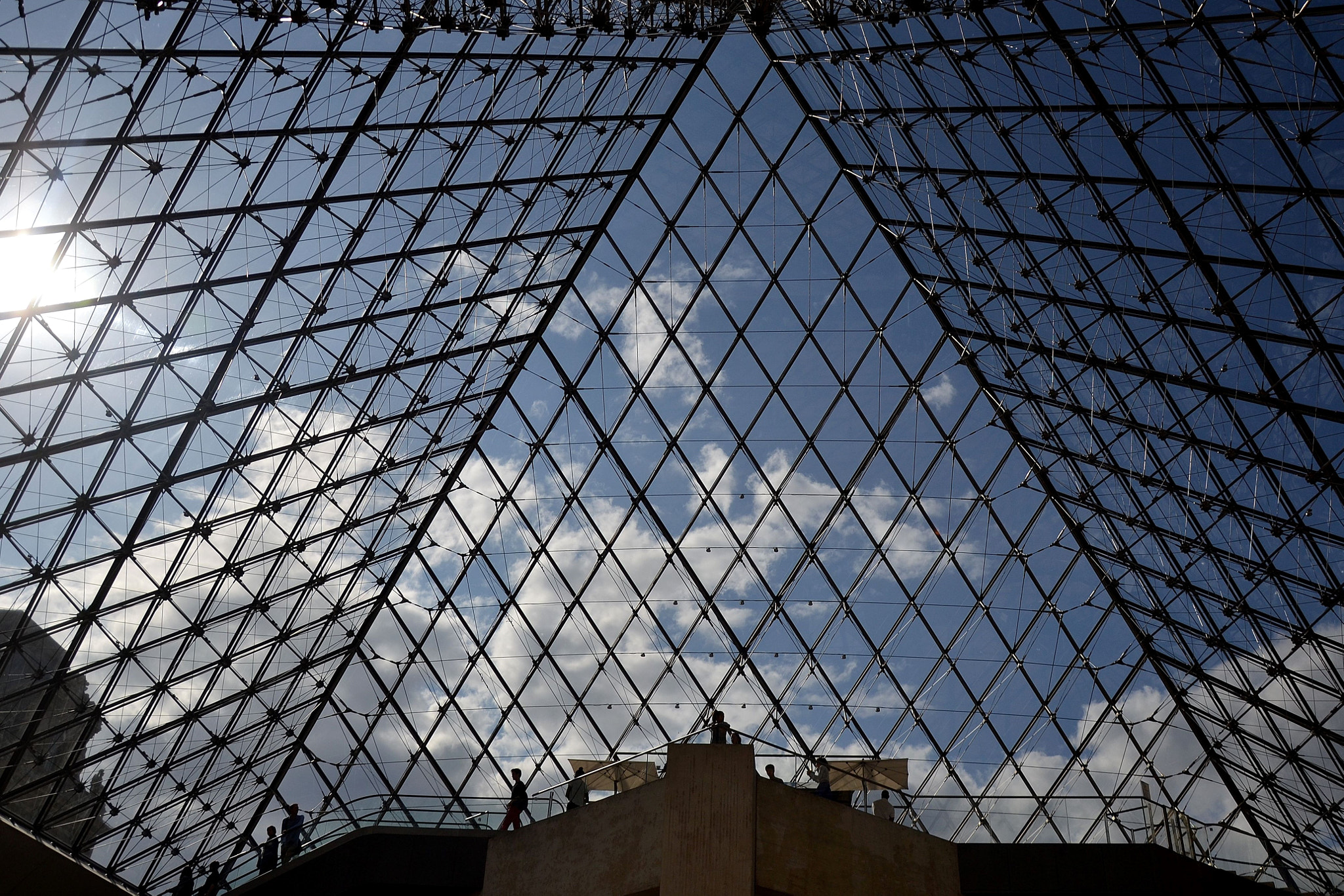 Nikon D3100 sample photo. The sky in the museum photography