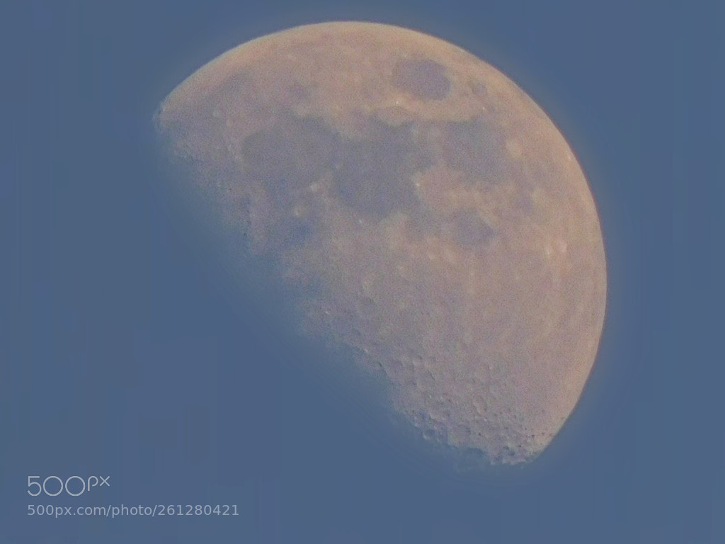 Nikon Coolpix B500 sample photo. The moon. photography