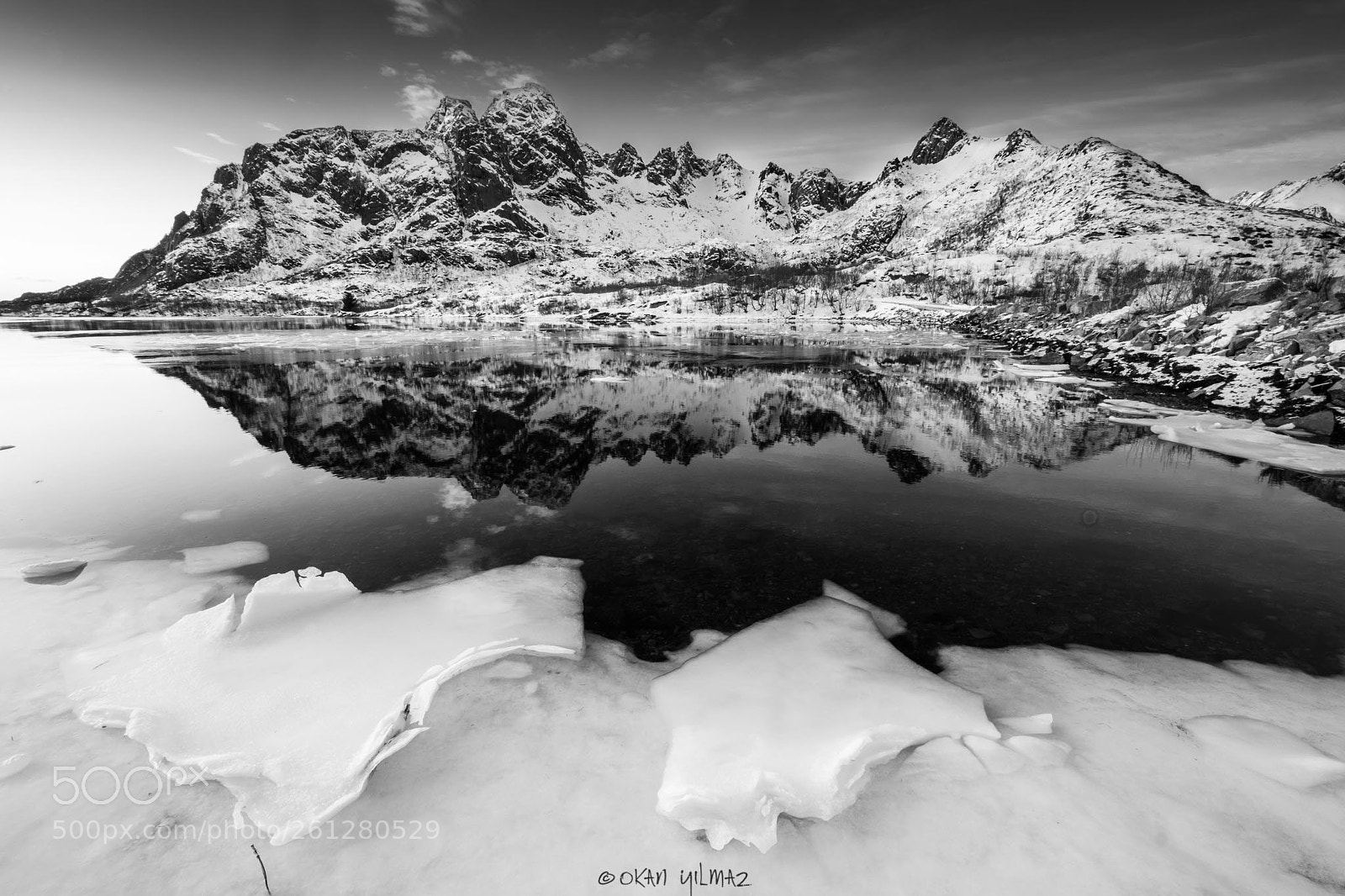 Fujifilm X-T2 sample photo. Ice on lake photography