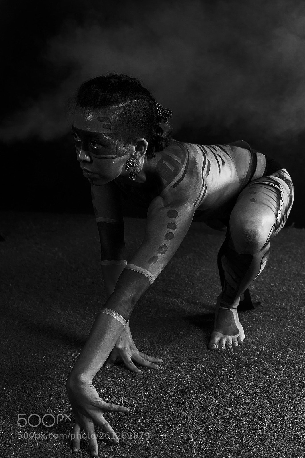 Nikon D800 sample photo. Body paint photography