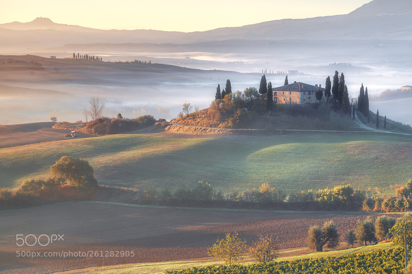 Canon EOS 5D Mark II sample photo. Val d'orcia photography
