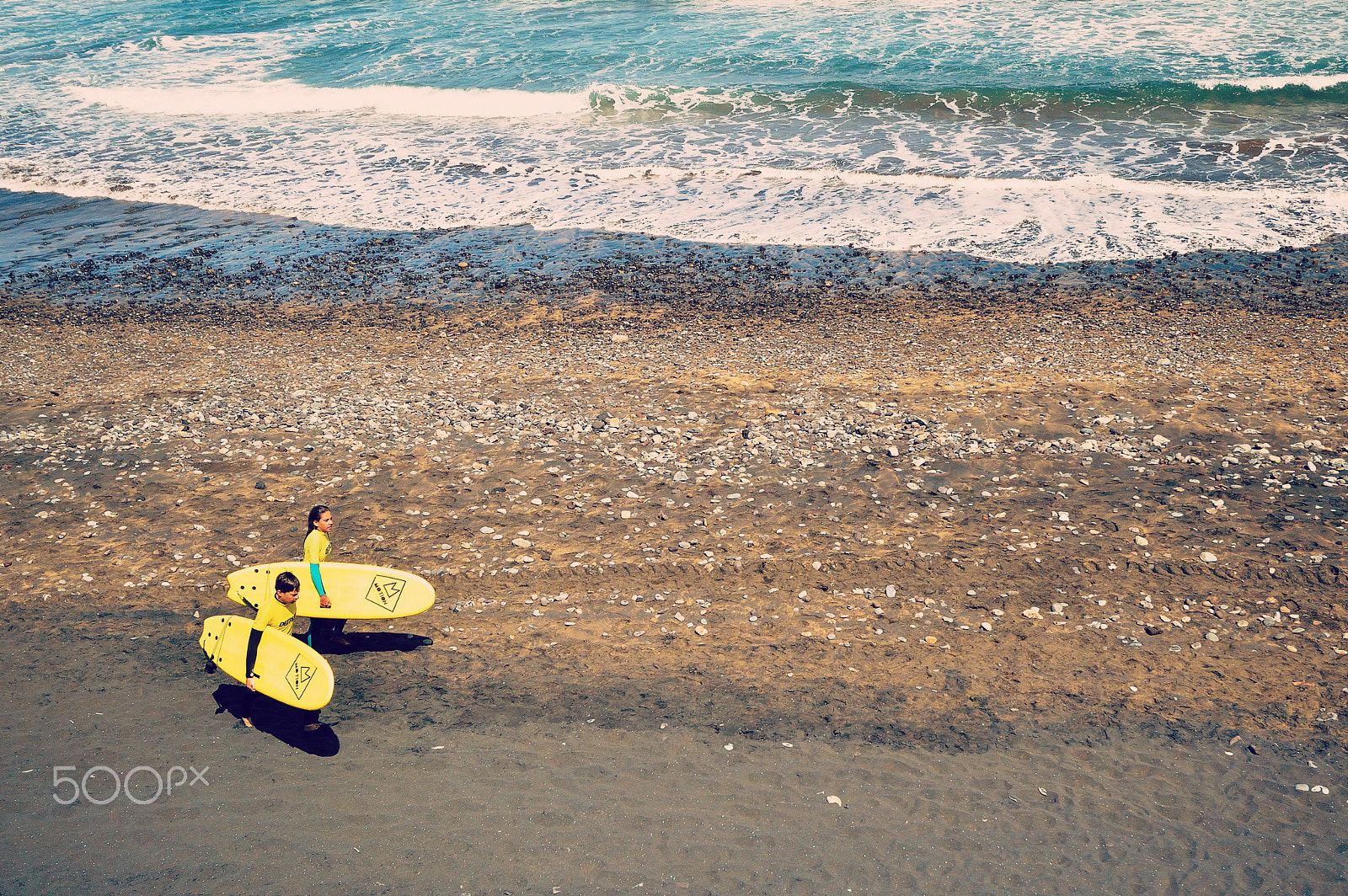 Nikon D3200 sample photo. Young surfers photography