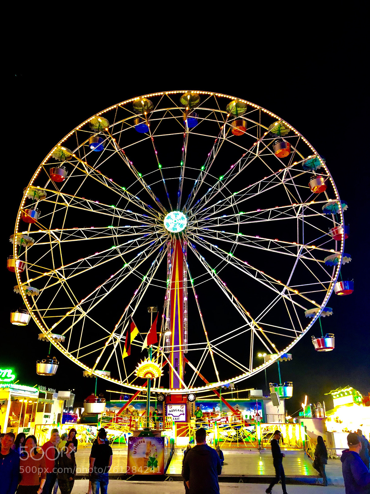Apple iPhone X sample photo. The giant wheel  photography