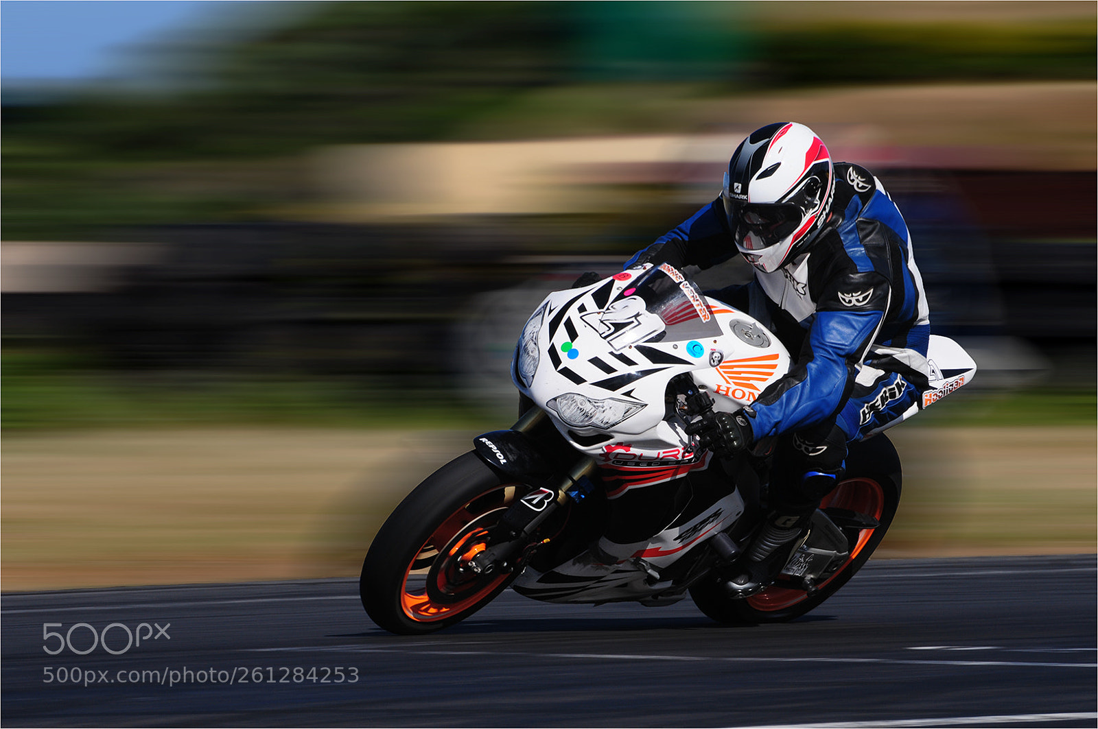 Nikon D300 sample photo. Colour bike blur photography