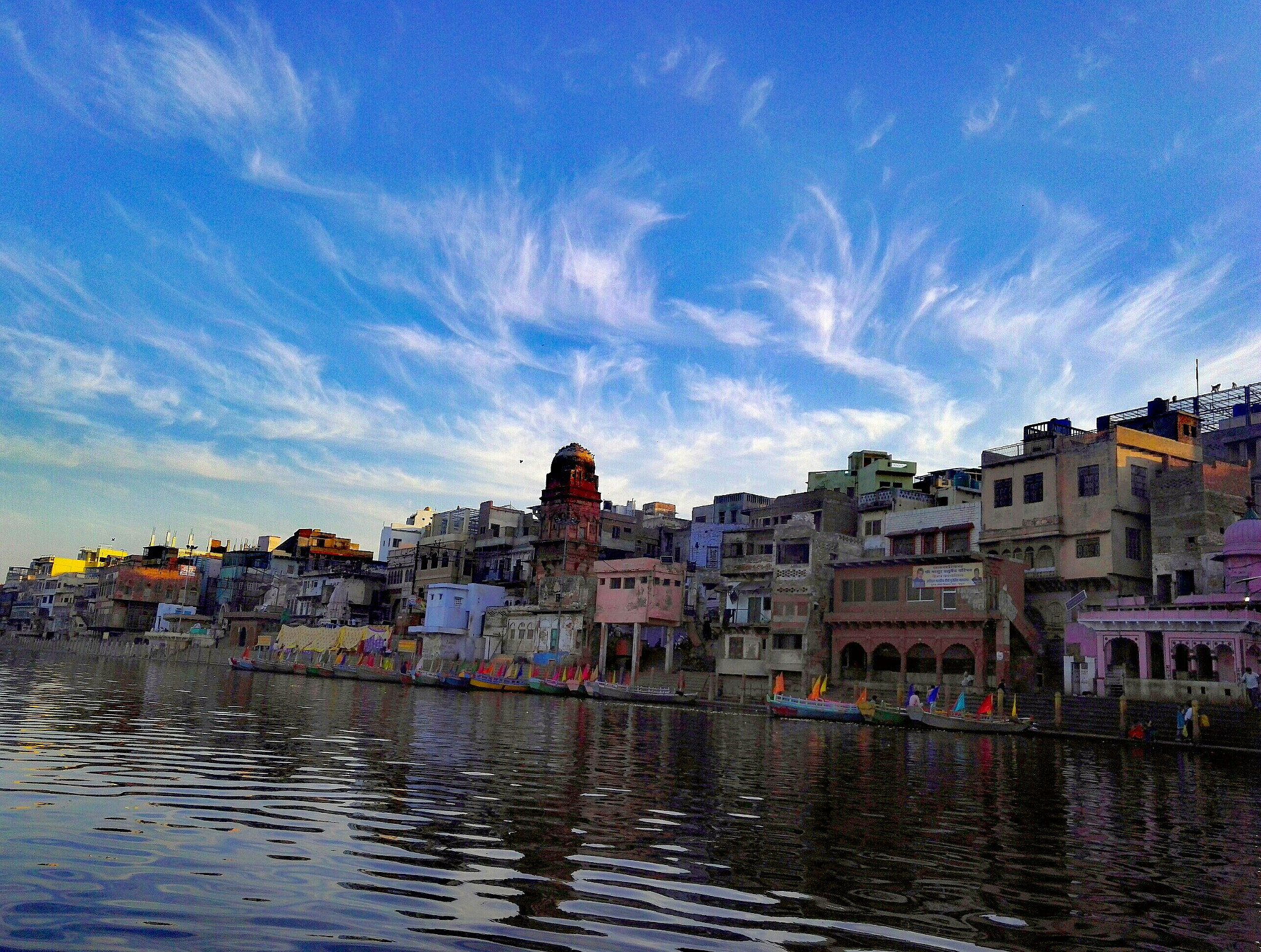 HUAWEI Honor 7 sample photo. Mathura on the bank of yamuna photography
