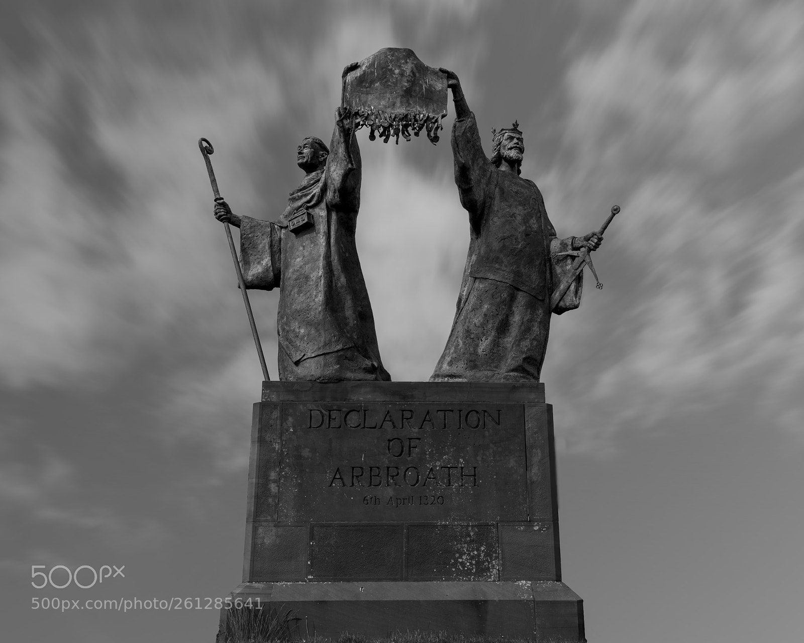 Nikon D800 sample photo. The declaration of arbroath photography