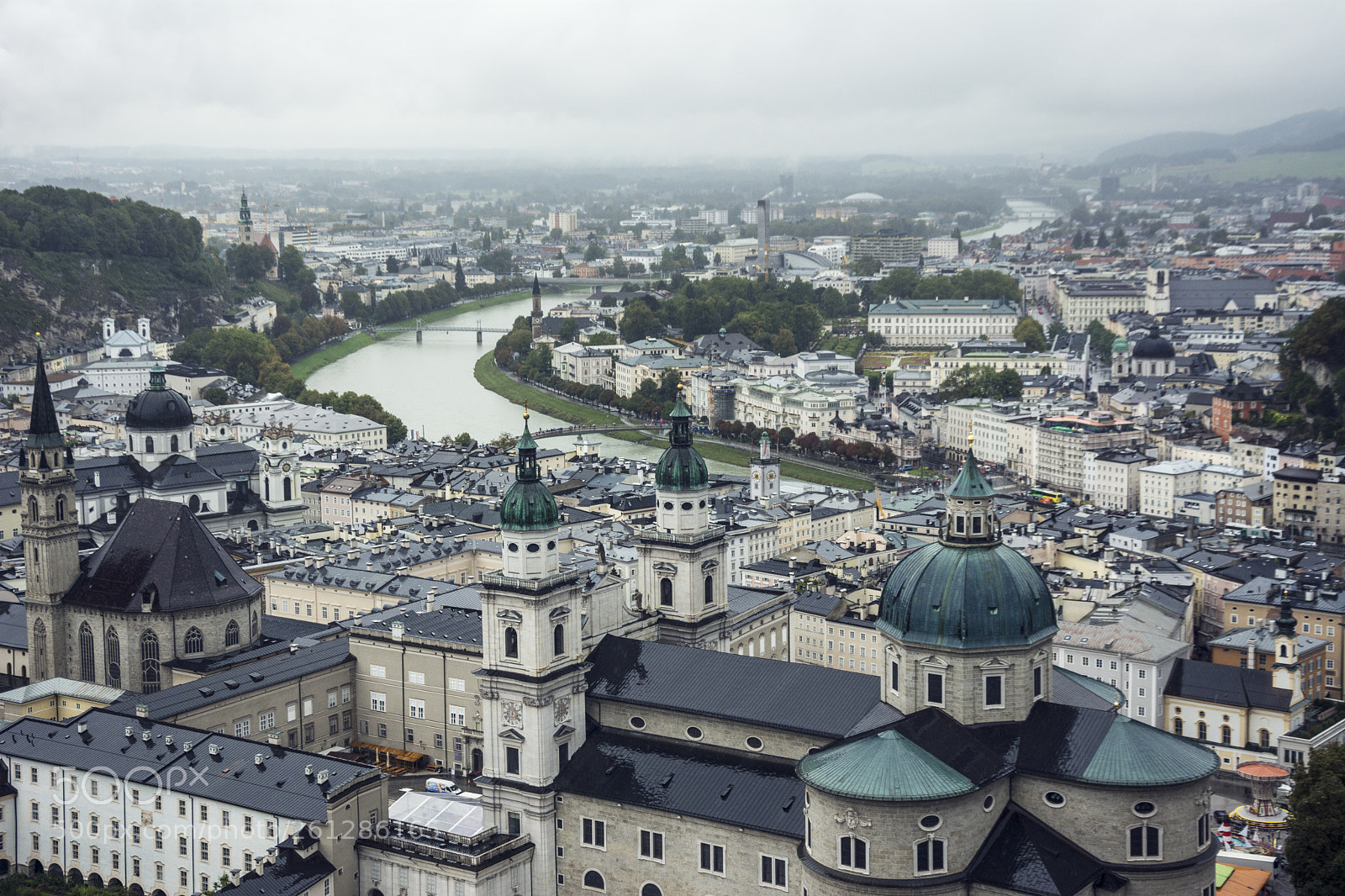Nikon D7100 sample photo. Salzburg panorama photography