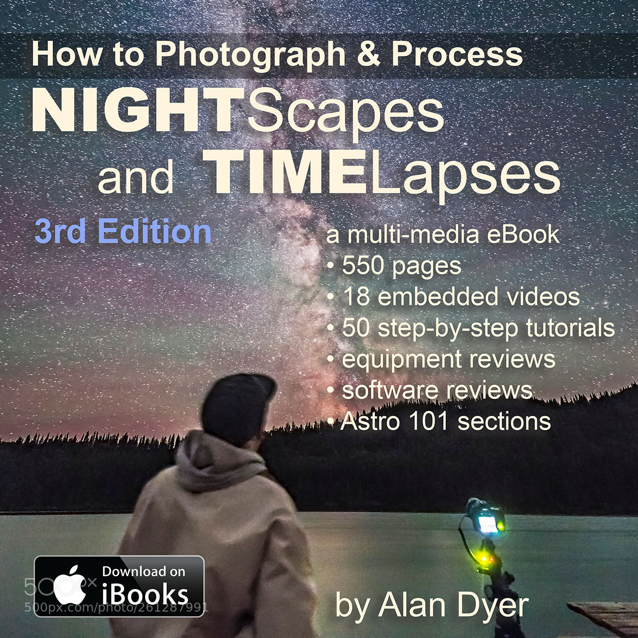 Canon EOS 5D Mark II sample photo. New nightscapes ebook edition photography