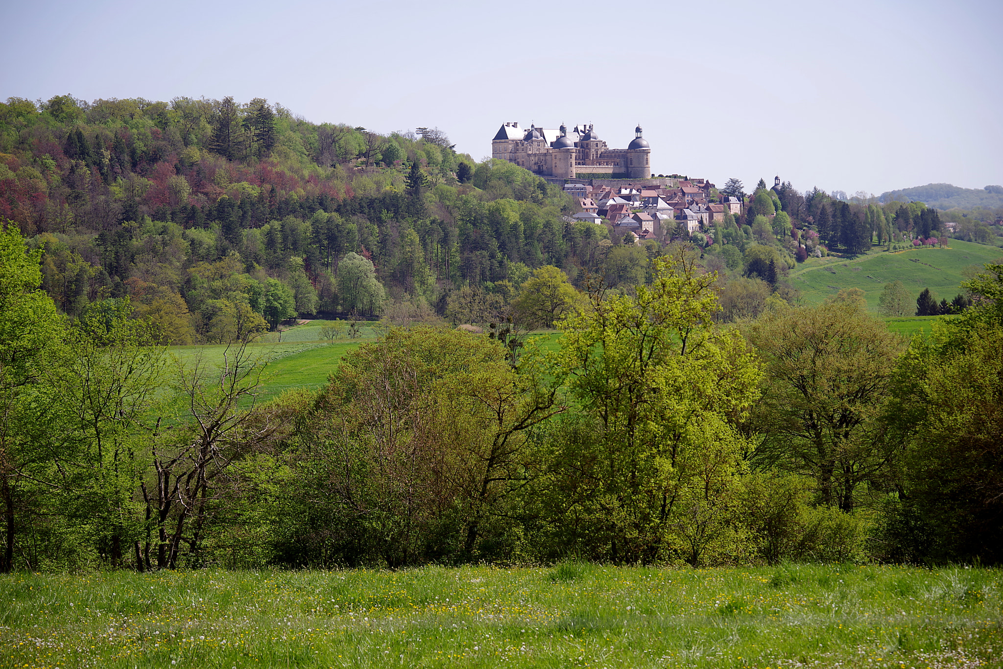 HD PENTAX-D FA 28-105mm F3.5-5.6 ED DC WR sample photo. Château de hautefort iv photography