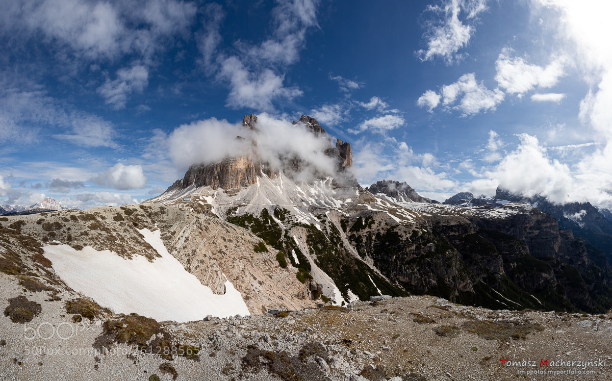 Canon EOS 6D Mark II sample photo. Hidden tre cime photography