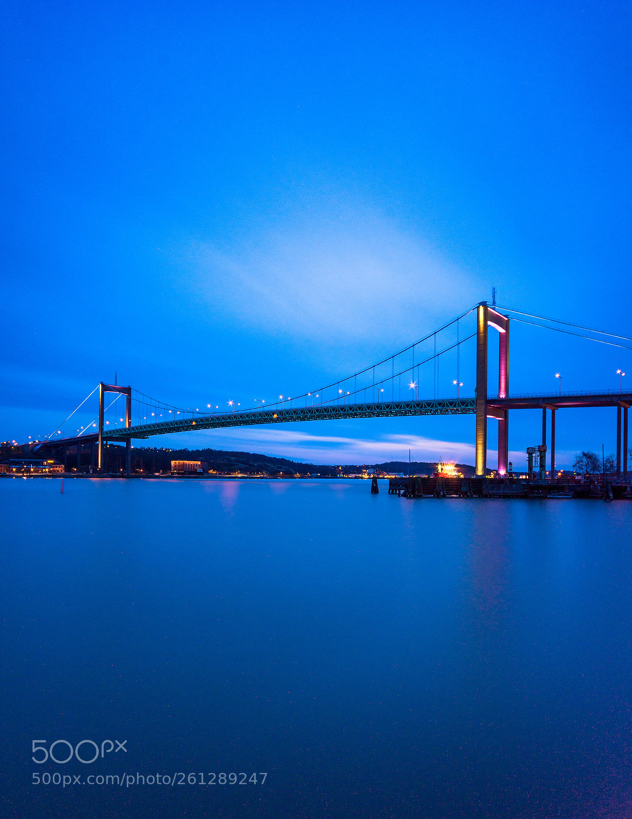 Nikon D5200 sample photo. Suspension bridge at gothenburg photography
