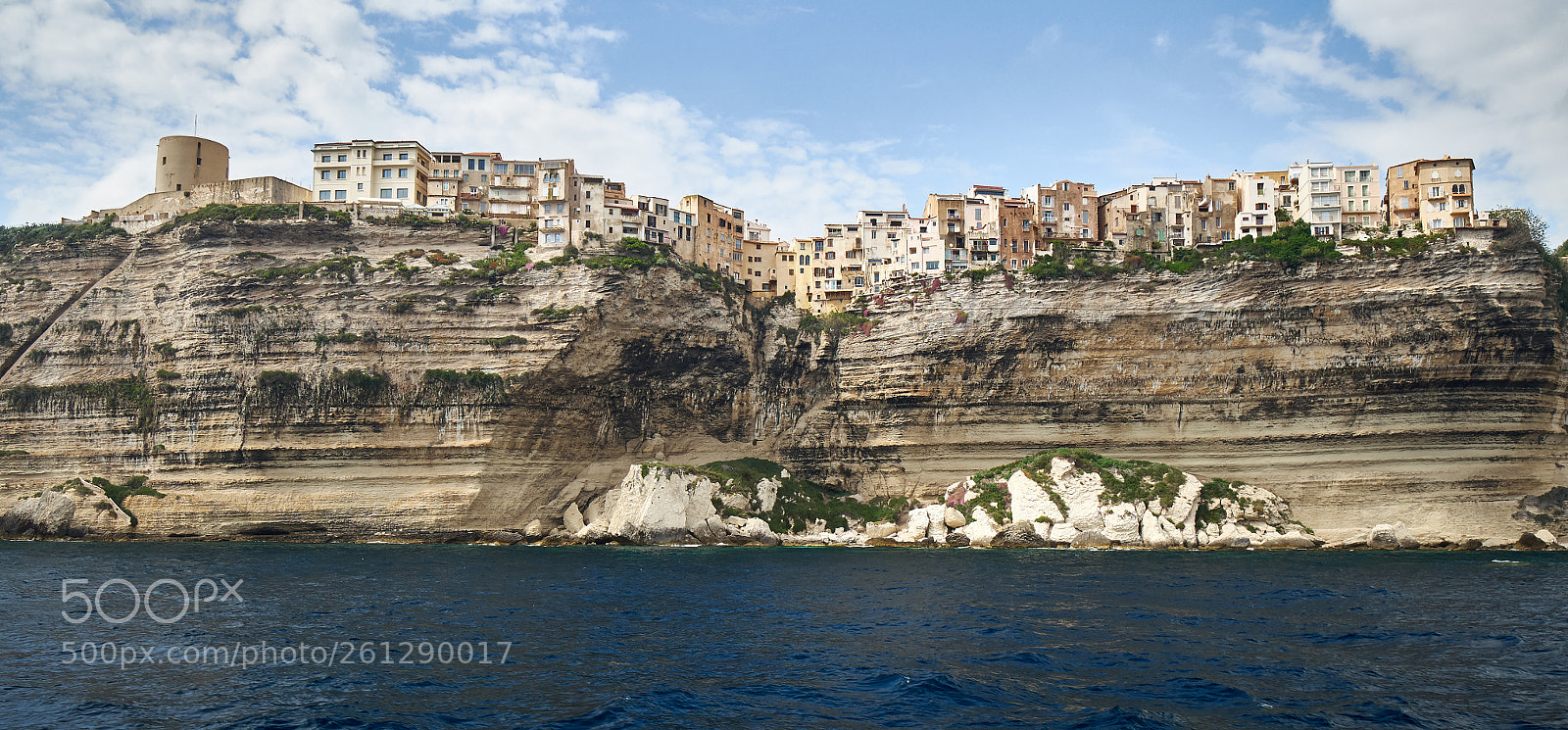 Olympus OM-D E-M10 sample photo. Bonifacio cliffs photography
