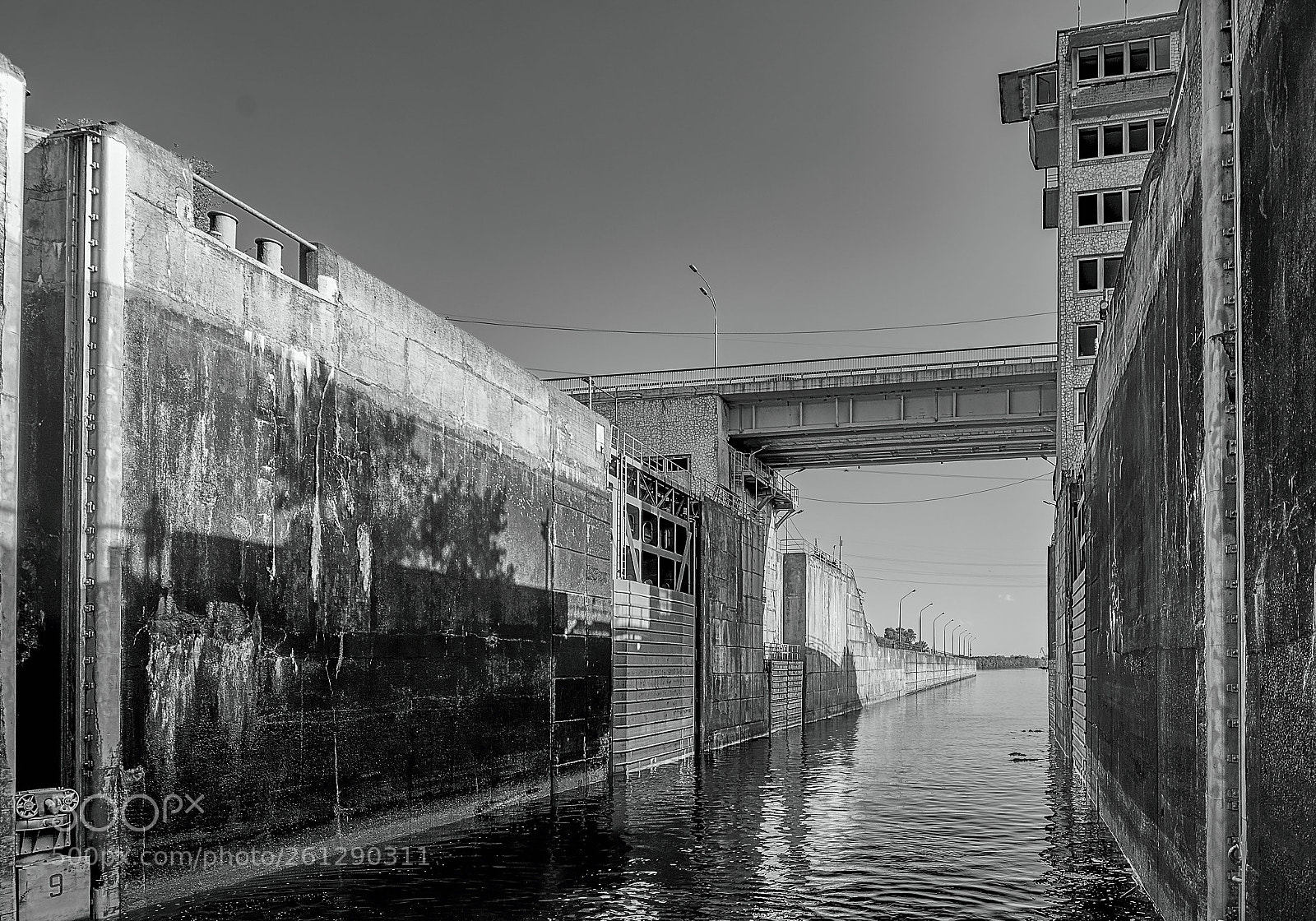 Nikon D7100 sample photo. River lock photography