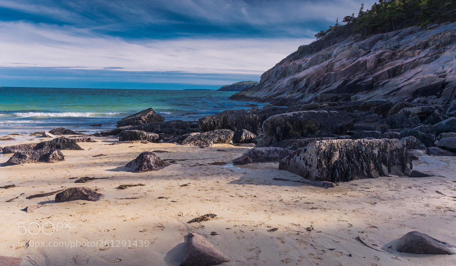 Nikon D5300 sample photo. Sand beach in acadia photography