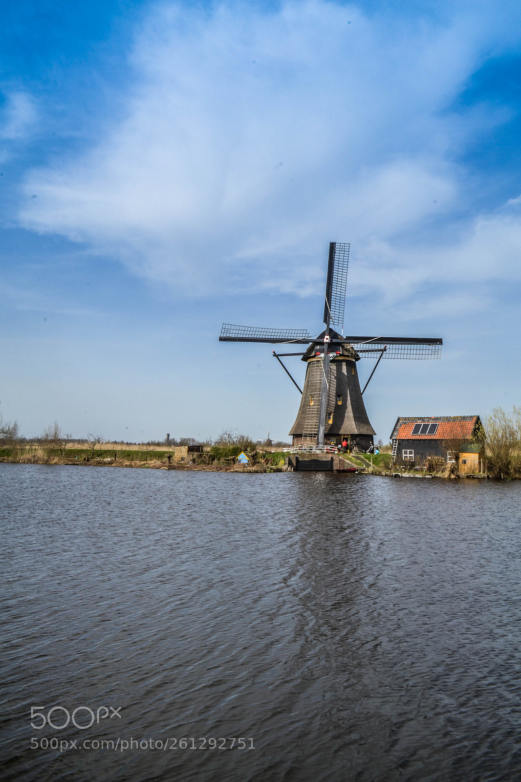 Nikon D3100 sample photo. The famous windmills of photography