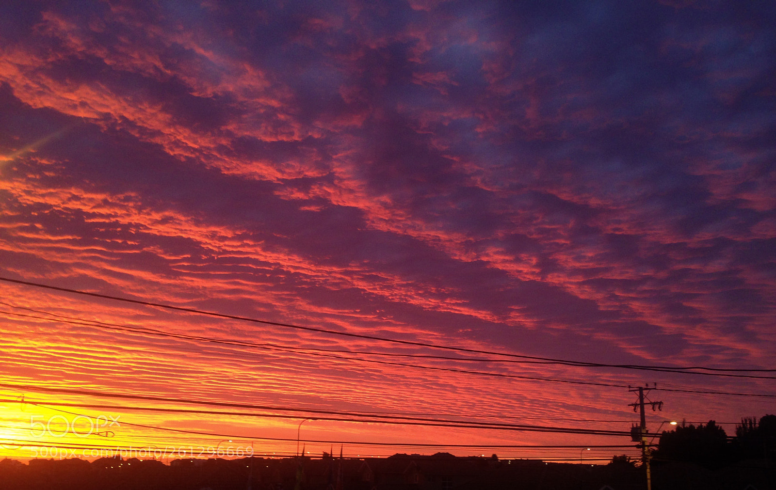 Apple iPhone 5 sample photo. Ocaso en la serena  photography