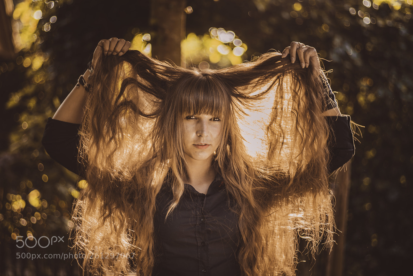 Pentax K-1 sample photo. Hairfall photography