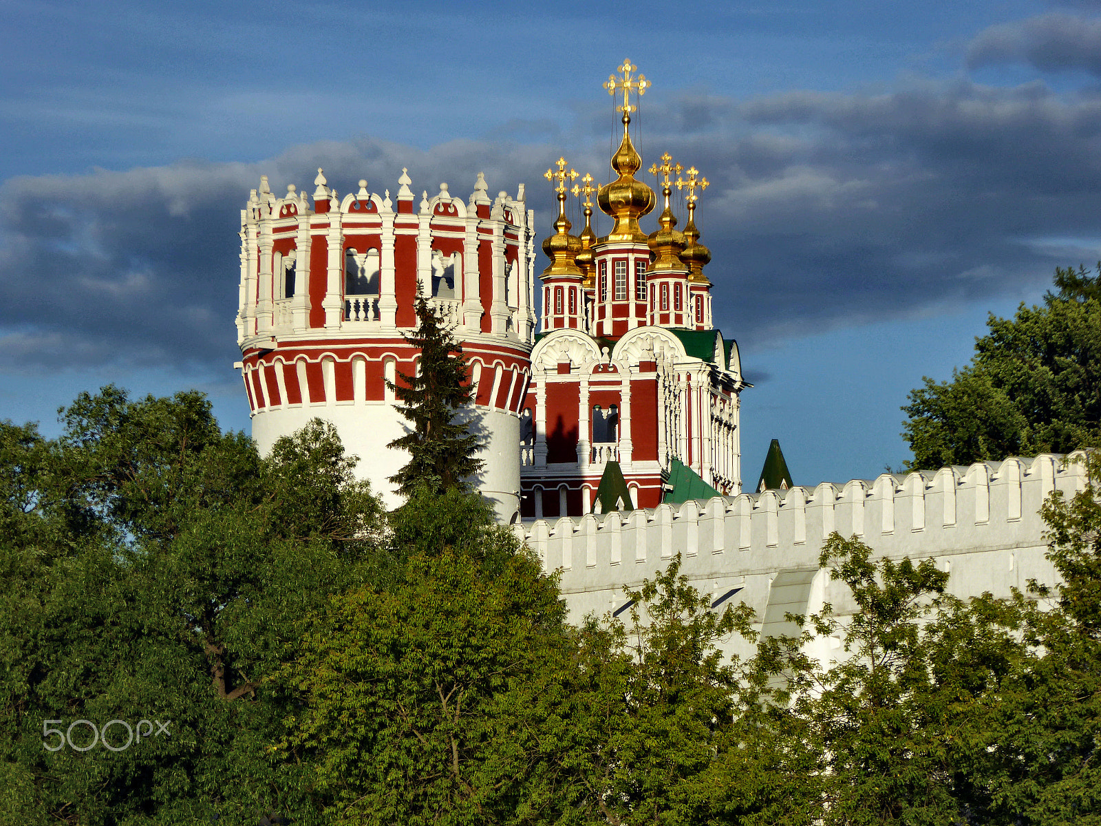 Panasonic Lumix DMC-ZS40 (Lumix DMC-TZ60) sample photo. View of the novodevichy convent. moscow photography