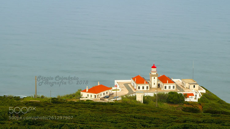 Pentax K-50 sample photo. Buarcos lighthouse photography