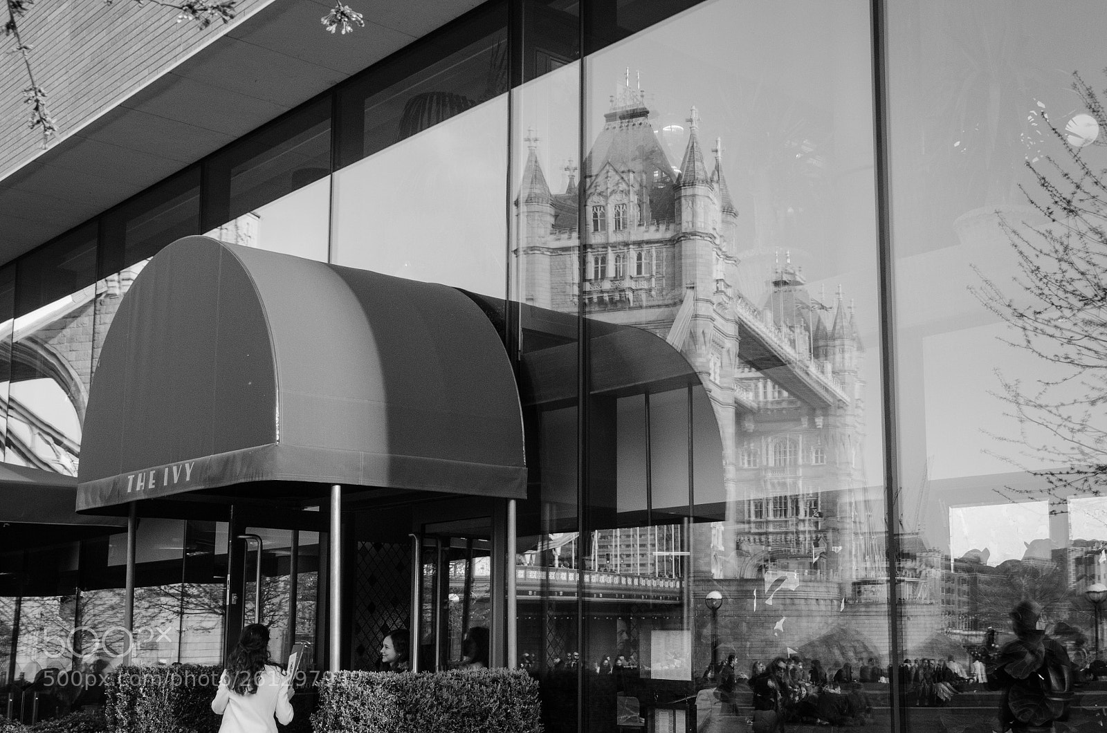 Nikon D5100 sample photo. London tower bridge reflection photography