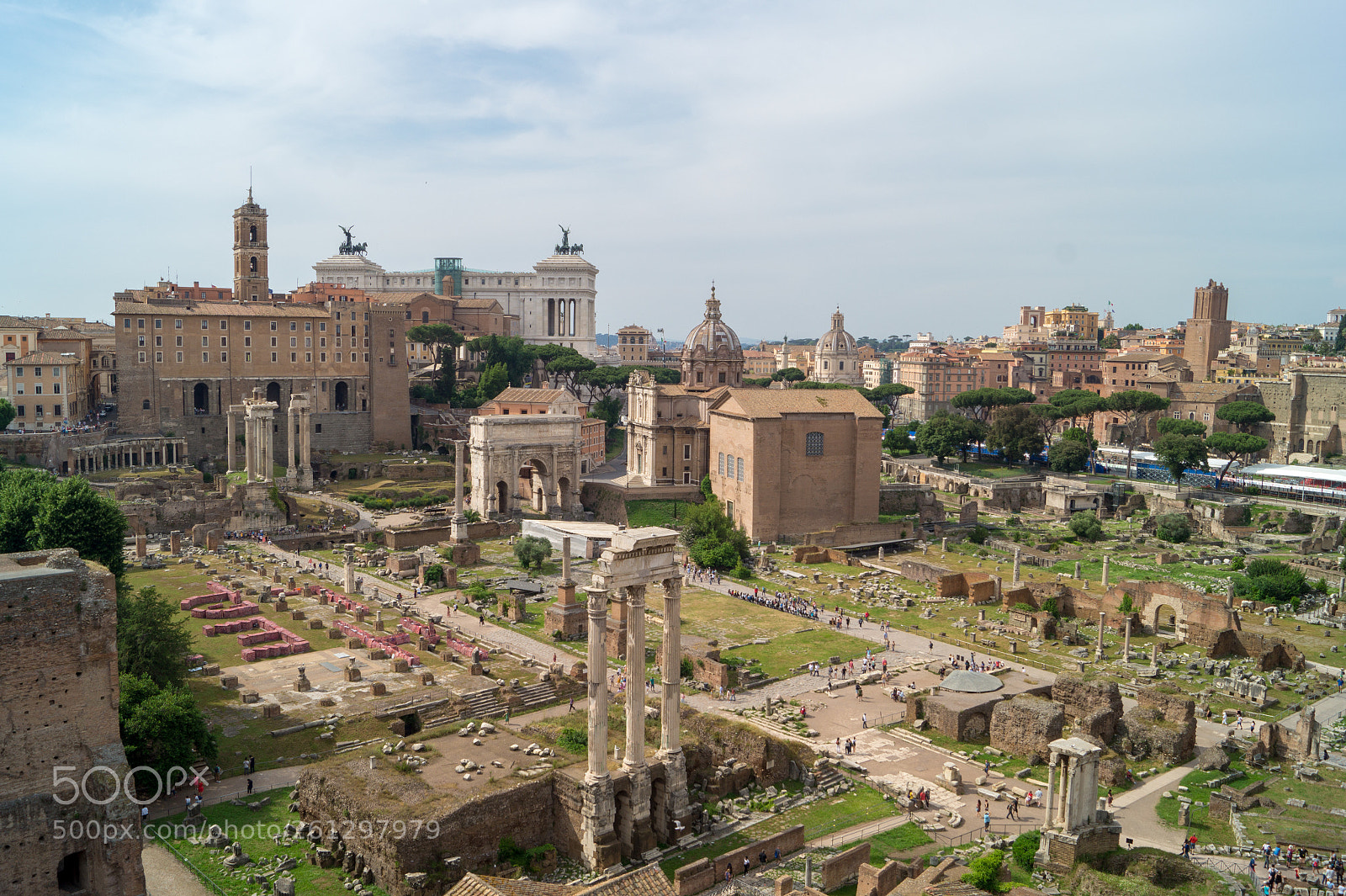 Sony SLT-A58 sample photo. Rome, forum and palatine photography