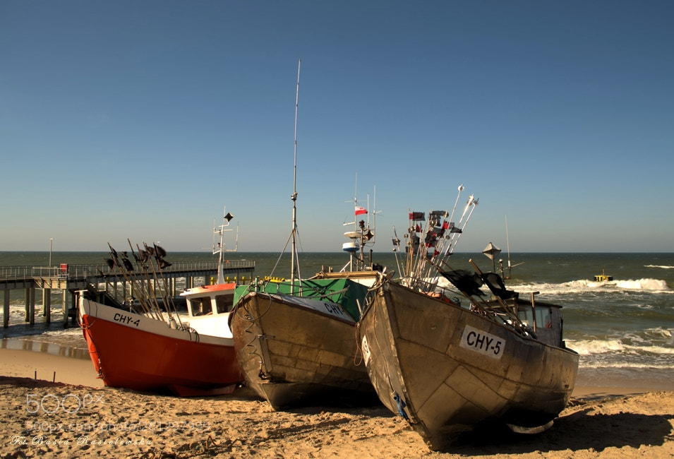 Nikon D5100 sample photo. Baltic boats... photography