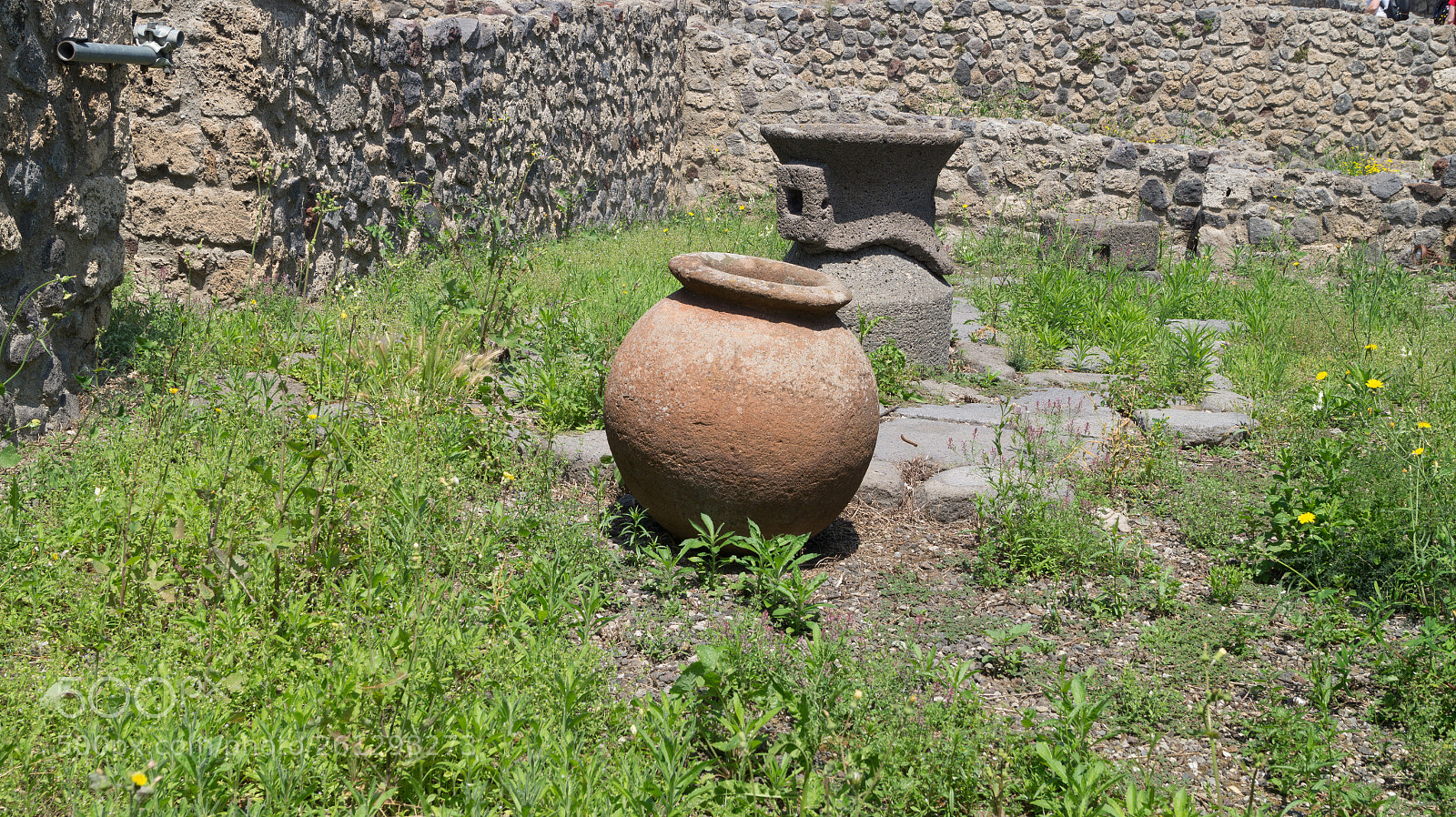 Sony SLT-A58 sample photo. Pompei ruins photography
