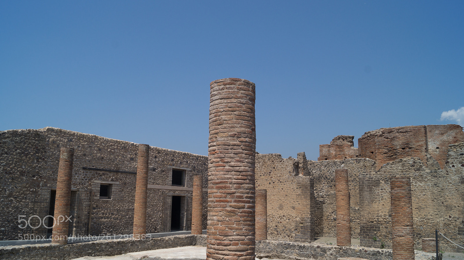 Sony SLT-A58 sample photo. Pompei ruins photography
