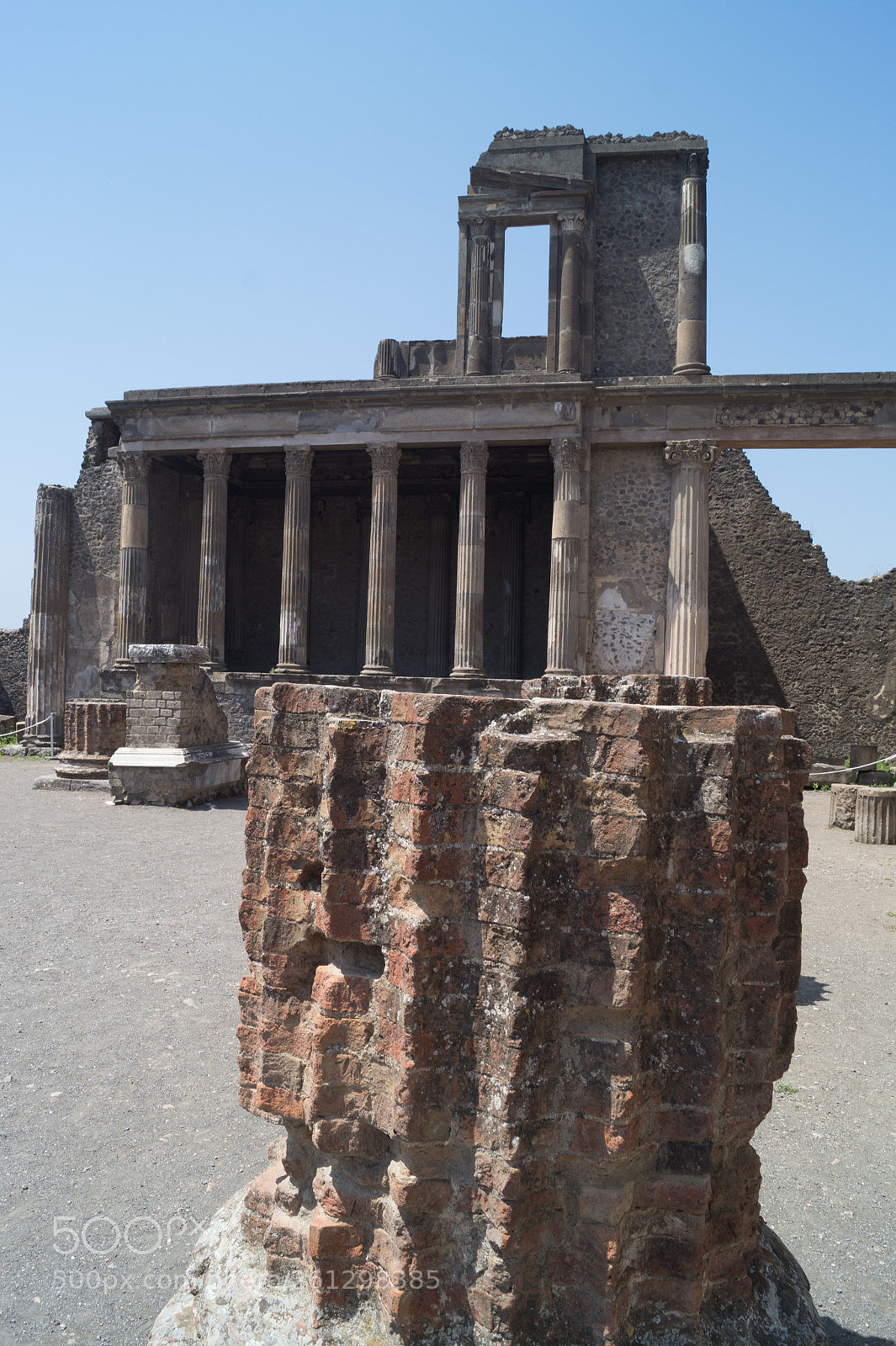 Sony SLT-A58 sample photo. Pompei ruins photography