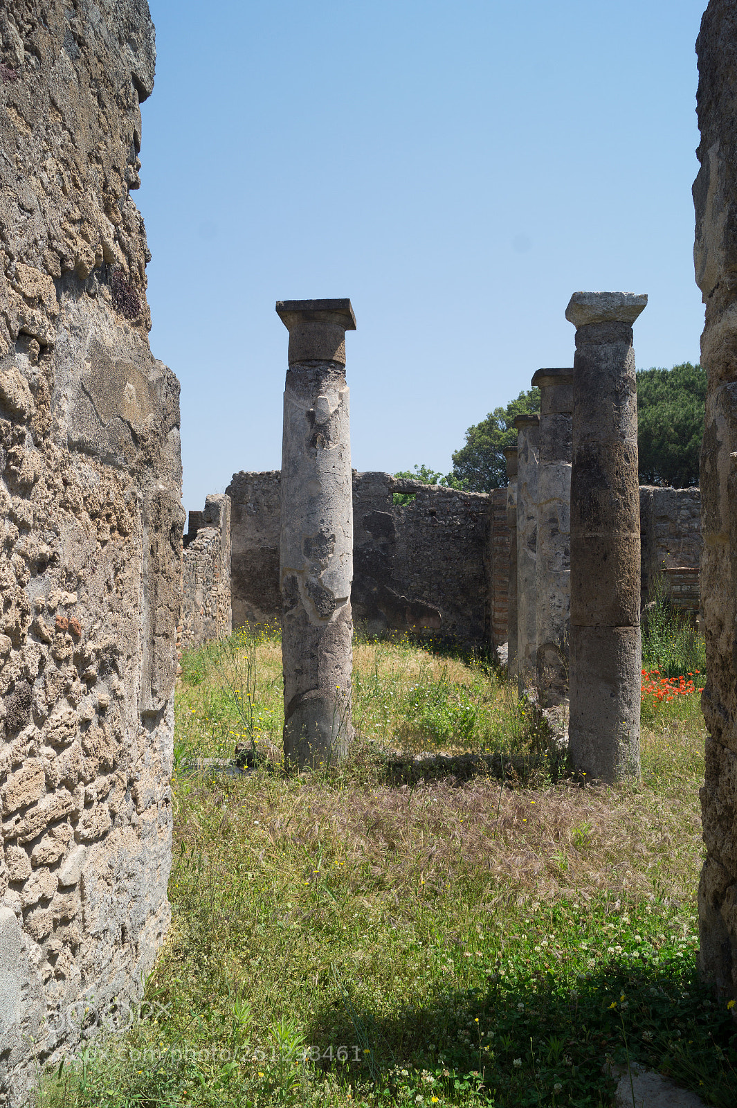 Sony SLT-A58 sample photo. Pompei ruins photography