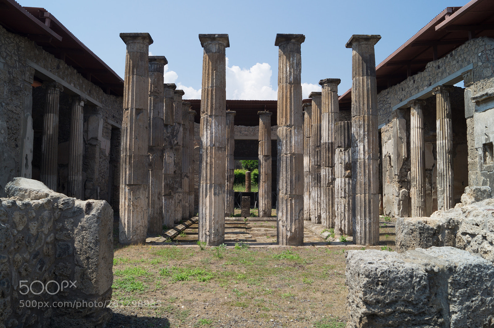 Sony SLT-A58 sample photo. Pompei ruins photography