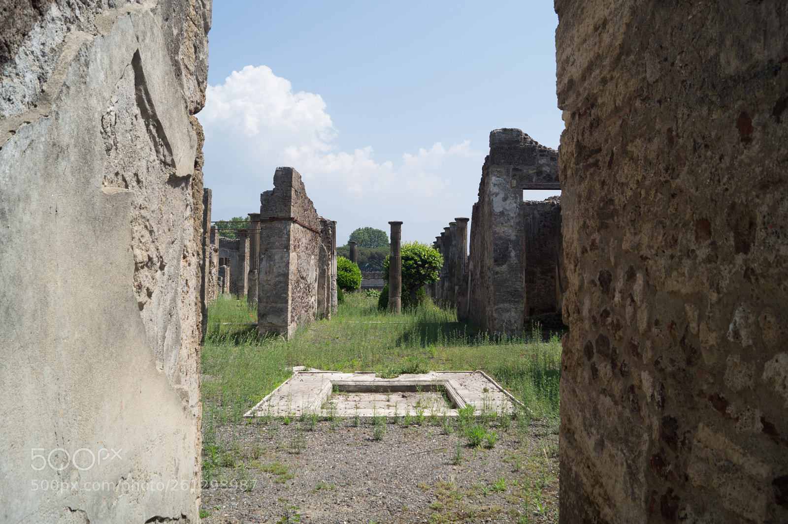 Sony SLT-A58 sample photo. Pompei ruins photography