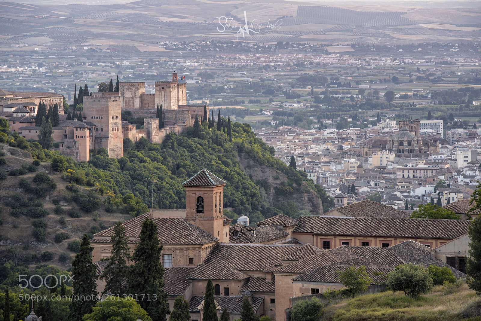 Nikon D810 sample photo. Granada desde la abadia photography