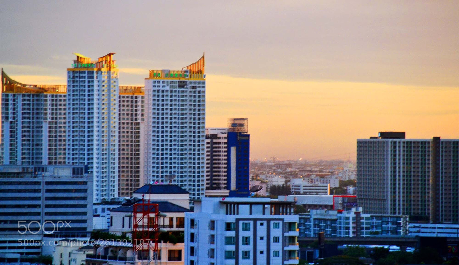 Nikon D3100 sample photo. Sunrise in bangkok photography