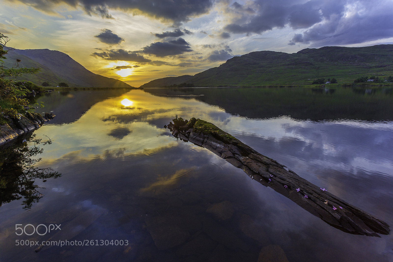 Canon EOS 6D sample photo. Lough fee - connemara photography