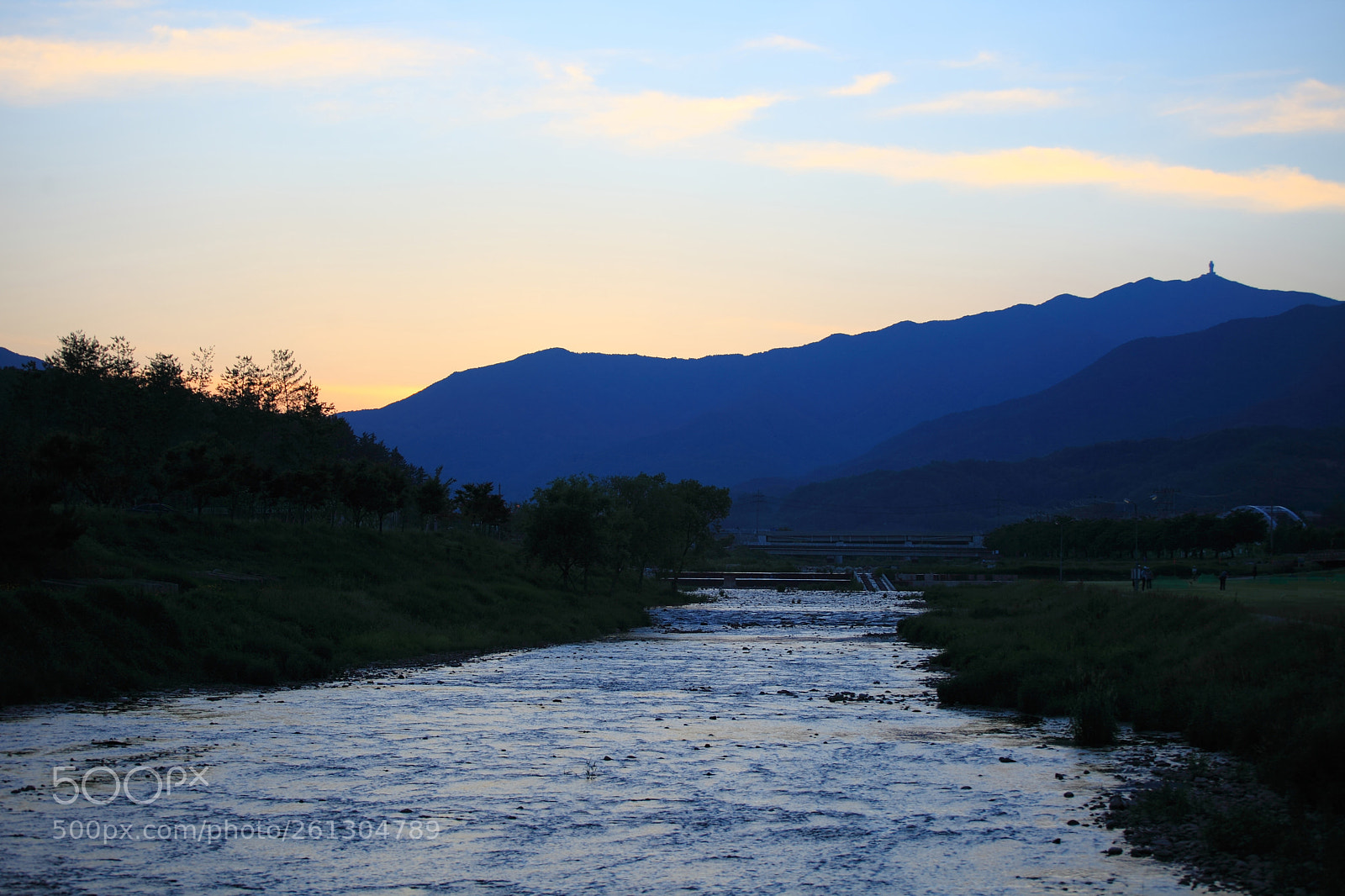 Canon EOS 5D Mark II sample photo. Evening of mt. sobaek photography
